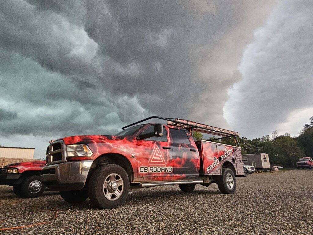 Roofing truck Roofing truck